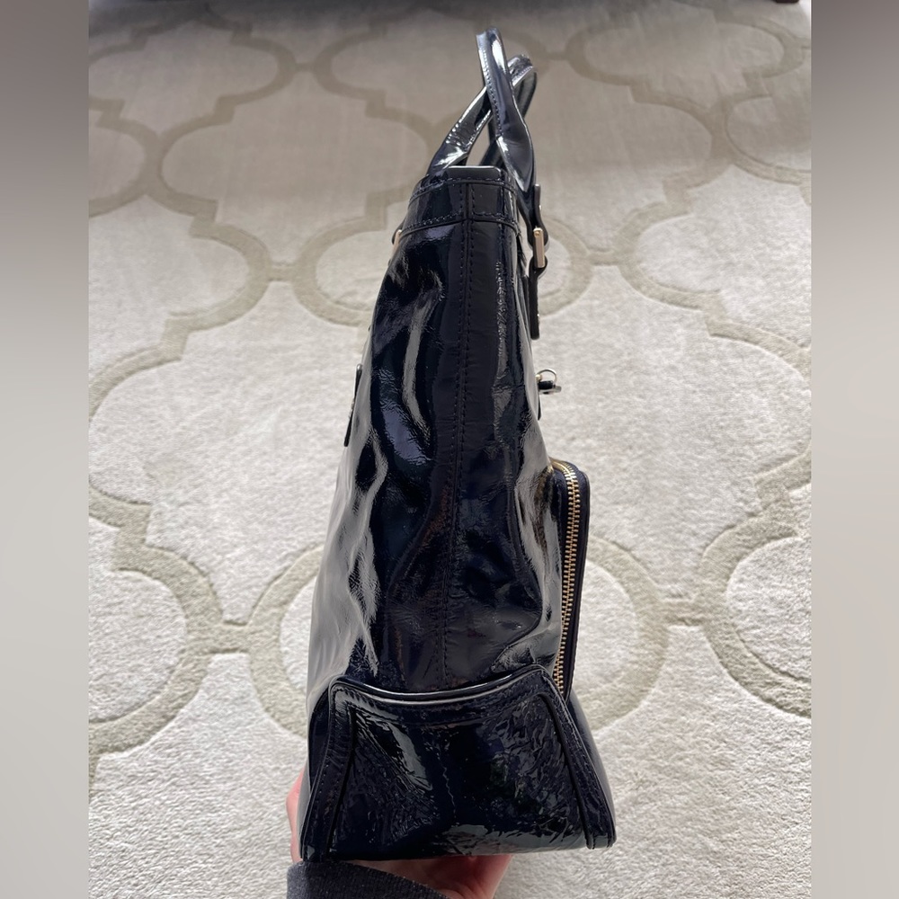 Neo Vintage Anya Hindmarch patent leather tote bag - Picture 8 of 14